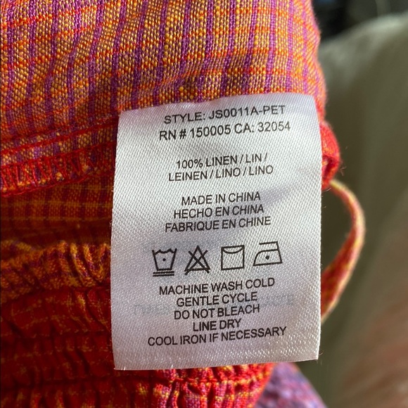 Anthropologie Multicolor Plaid Jumpsuit - Picture 4 of 5